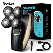 Electric Head Shaver 5 Floating Heads Cordless Rechargeable