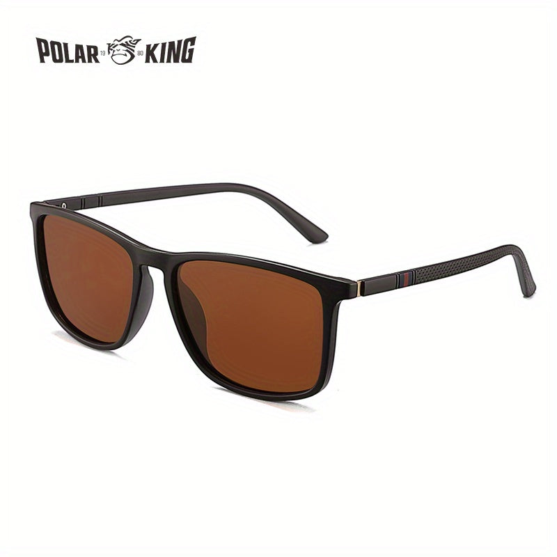 Unisex Retro Classic Square Polarized Sunglasses for Men Women Casual Outdoor Sports Travel