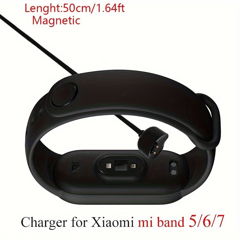 Magnetic USB Charging Cable for Xiaomi Mi Band 5 6 7 NFC Smartwatch Charger
