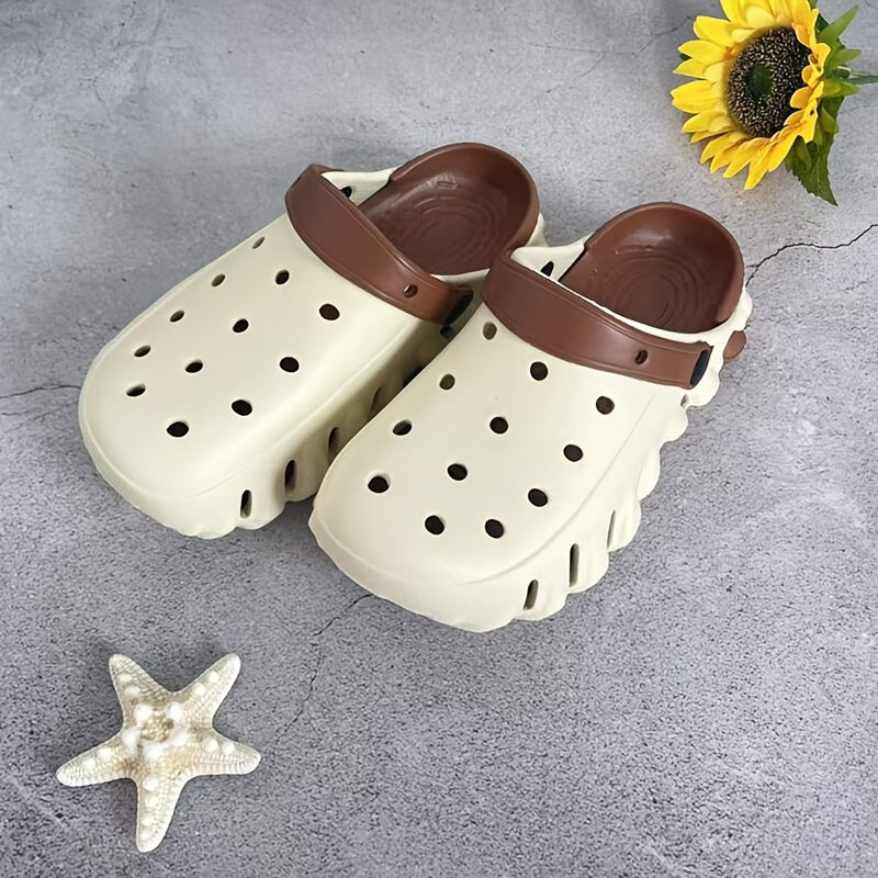 Unisex Summer EVA Clogs Breathable Anti-Odor Beach Garden Shoes