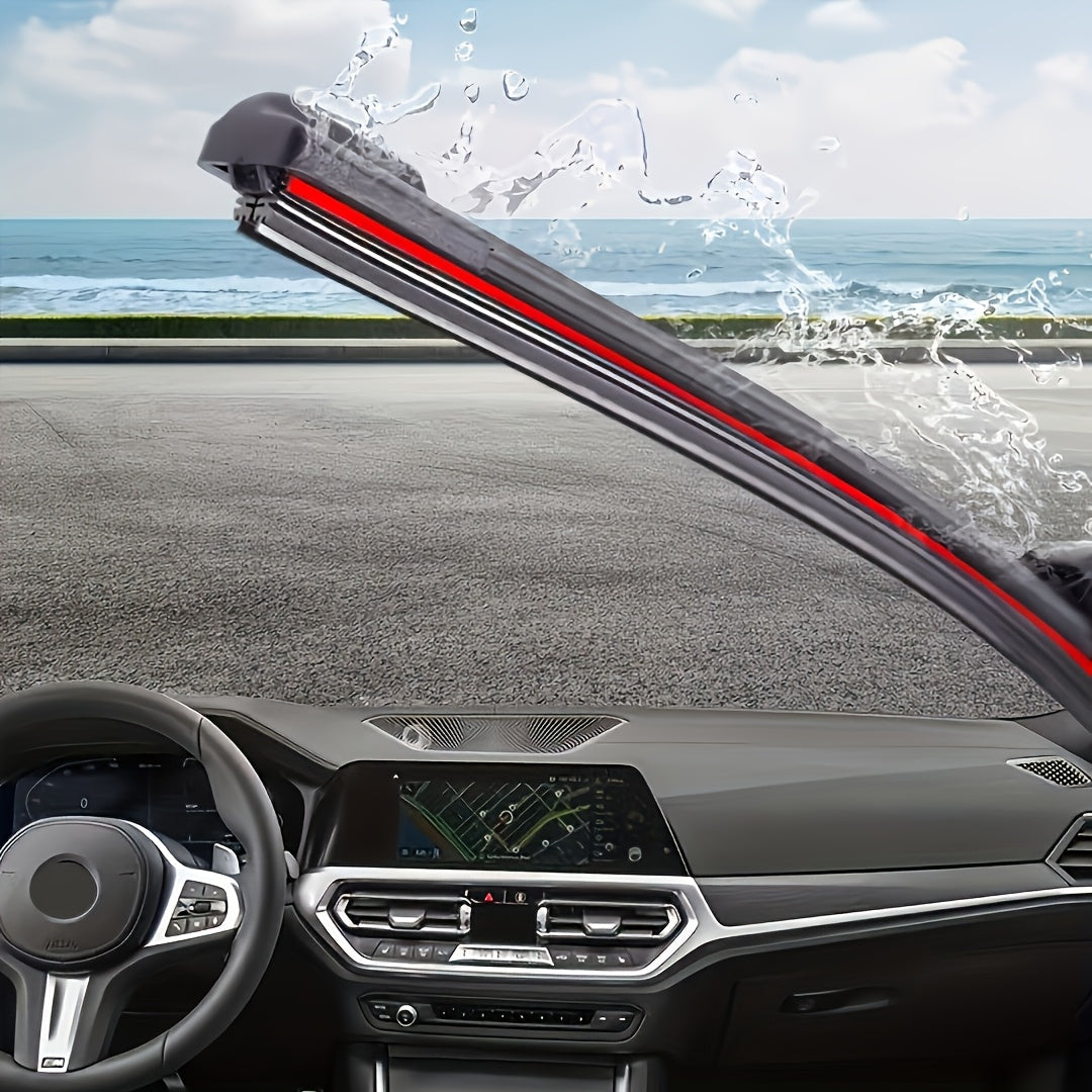 Limpiaparabrisas universal para coche para todas las estaciones con adaptador U/J