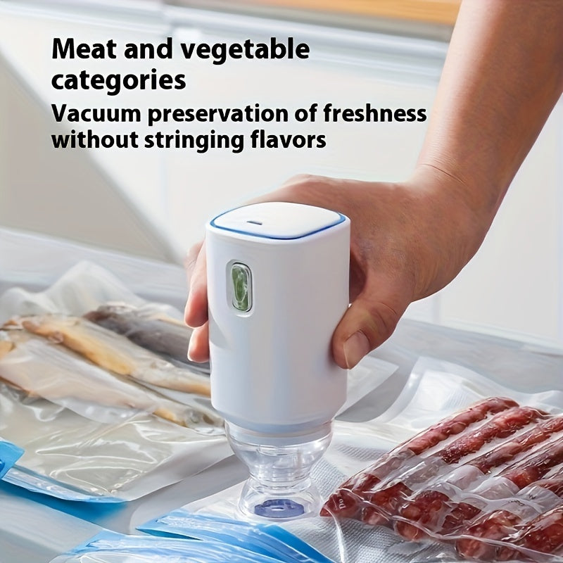 Qoʻl bilan ishlovchi pompali va qayta ishlatiladigan sumkalar bilan elektr vakuum siqish sumkalar toʻplami, ikki o‘lchamda