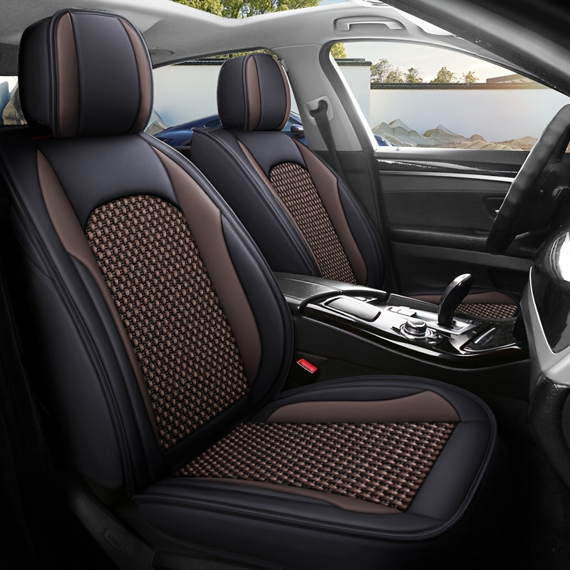 Universal All-Season Car Seat Cover Breathable Fabric Full Coverage