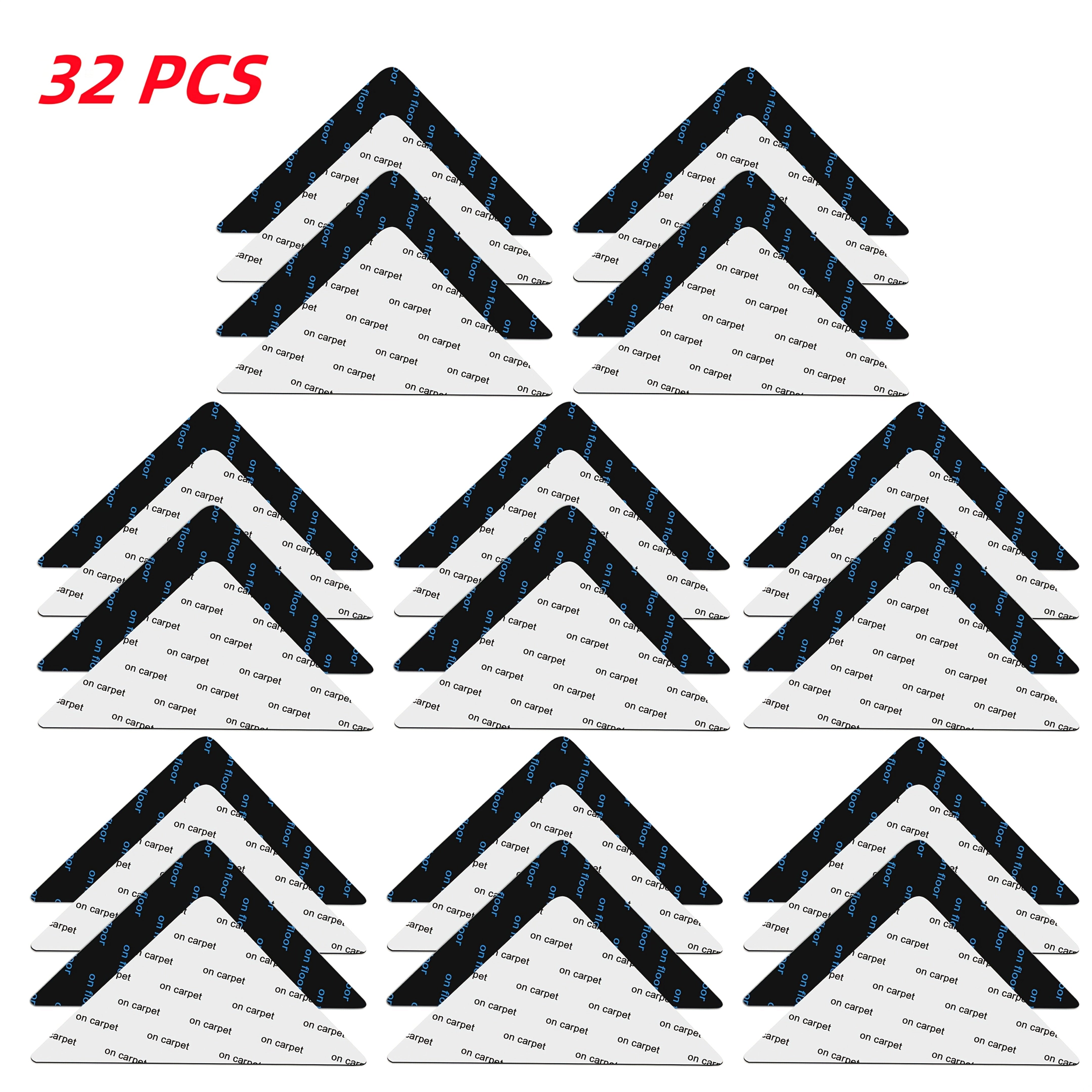 Black And White Carpet Retainer 4/8/12/16/20 Inch Non-Slip Floor Tile Mat