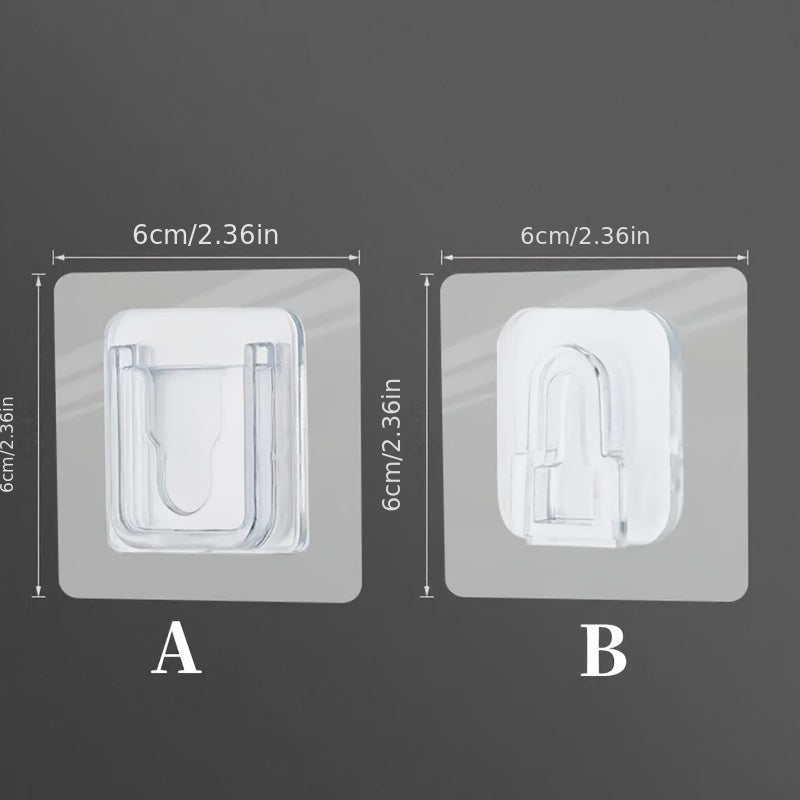 10 juft kuchli ikki tomonlama yopishqoq devor tokchalari oshxona, hammom, yotoq xonasi uchun