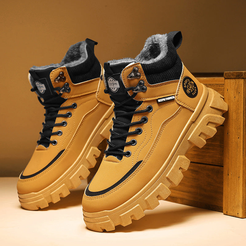 Women's Casual Slip-On Chunky Platform Shoes with EVA Sole