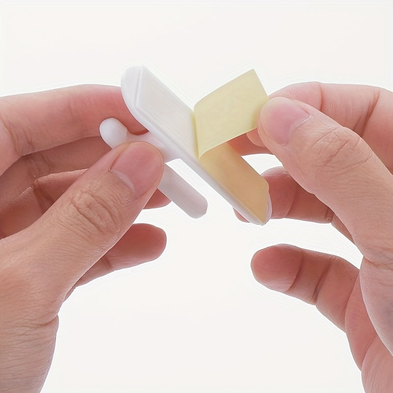 4 ta devor qoqish uchun teshik ochishni talab qilmaydigan parda tutqichlari to'plami