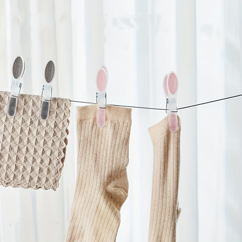 Plastic Clothespins Set of 30 for Laundry and Home Organization