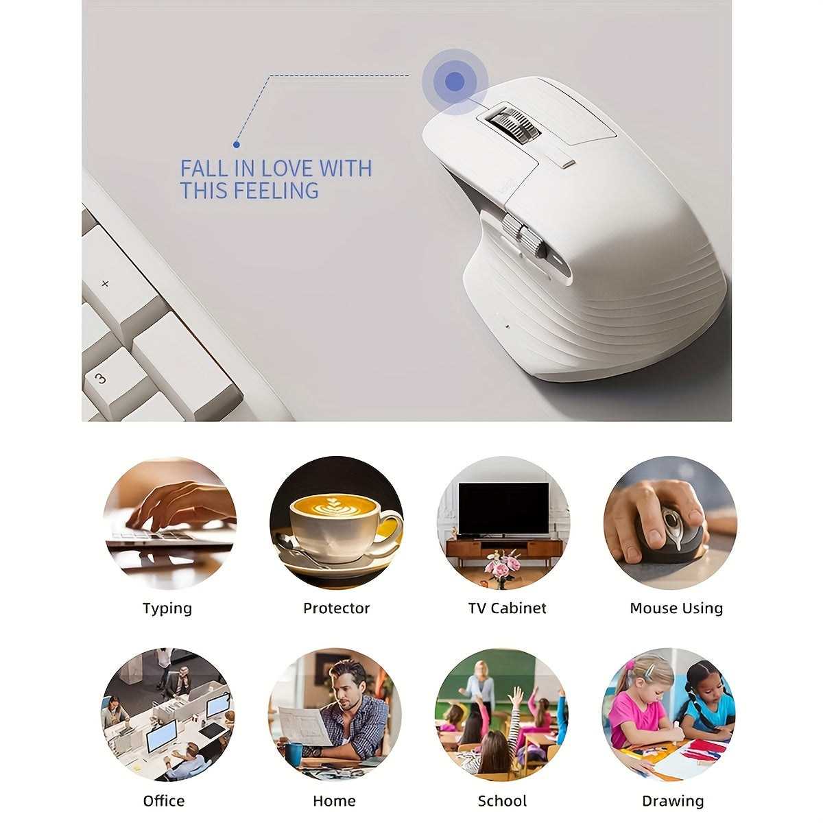 Faux Leather Desk Mat Waterproof Anti-Slip Stain-Resistant Multiple Sizes