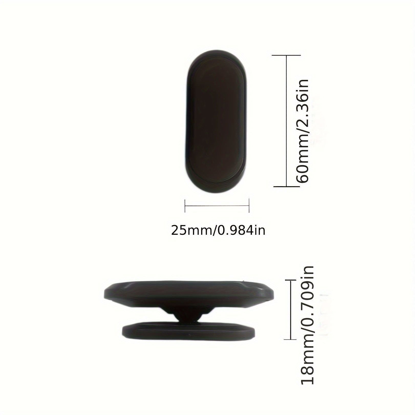 Universal Car Dashboard Phone Holder 360 Rotation Adjustable Magnetic