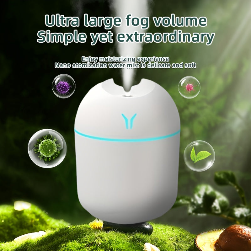 USB Aromatherapy Humidifier with Night Light for Bedroom Office Car