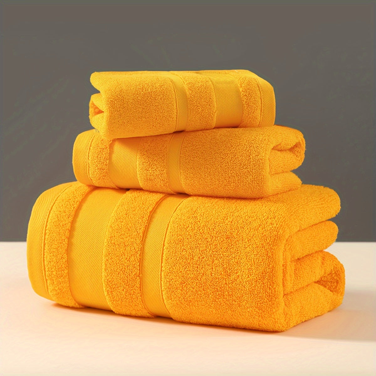 3 dona to'liq paxta hammom sochiqlari to'plami, erkaklar va ayollar uchun ideal, yumshoq, namni so'raydigan sochiqlarga muhtoj hammomlar uchun mukammal.