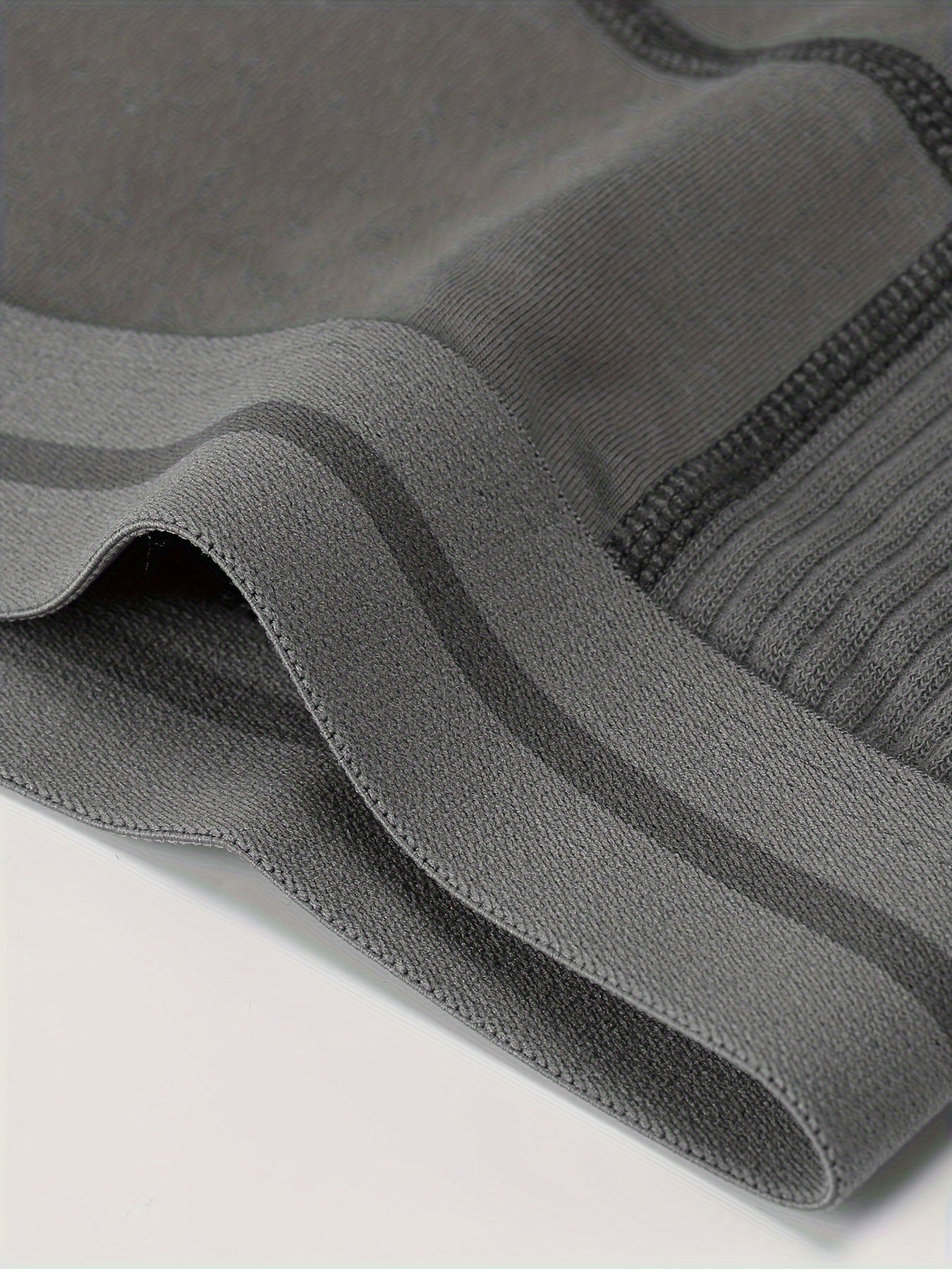 Men's Cotton Boxer Briefs 3-Pack Ultra-Long Solid Color Medium Stretch Daily Wear