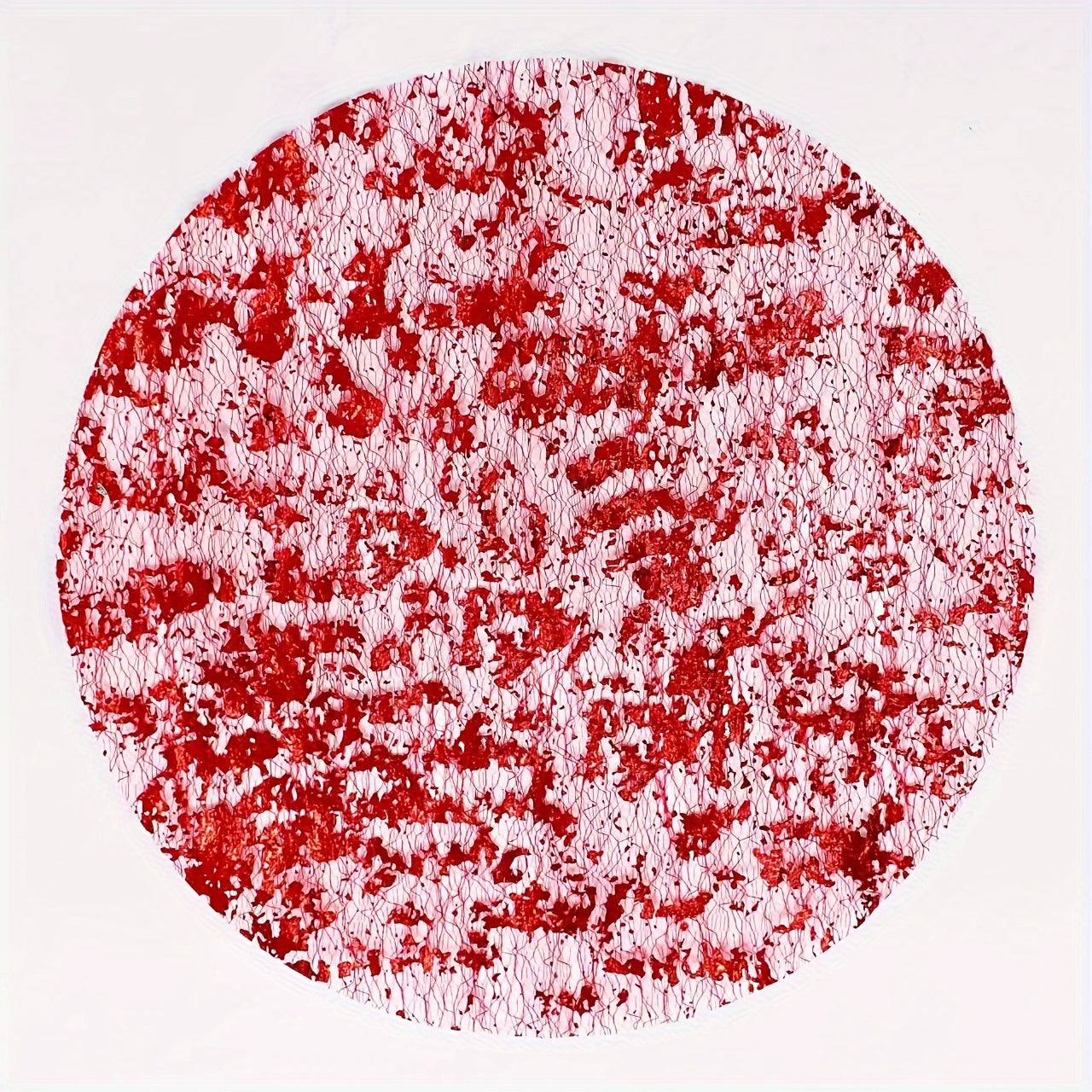 Golden Foil Grid Pattern Disposable Placemats for Parties and Events