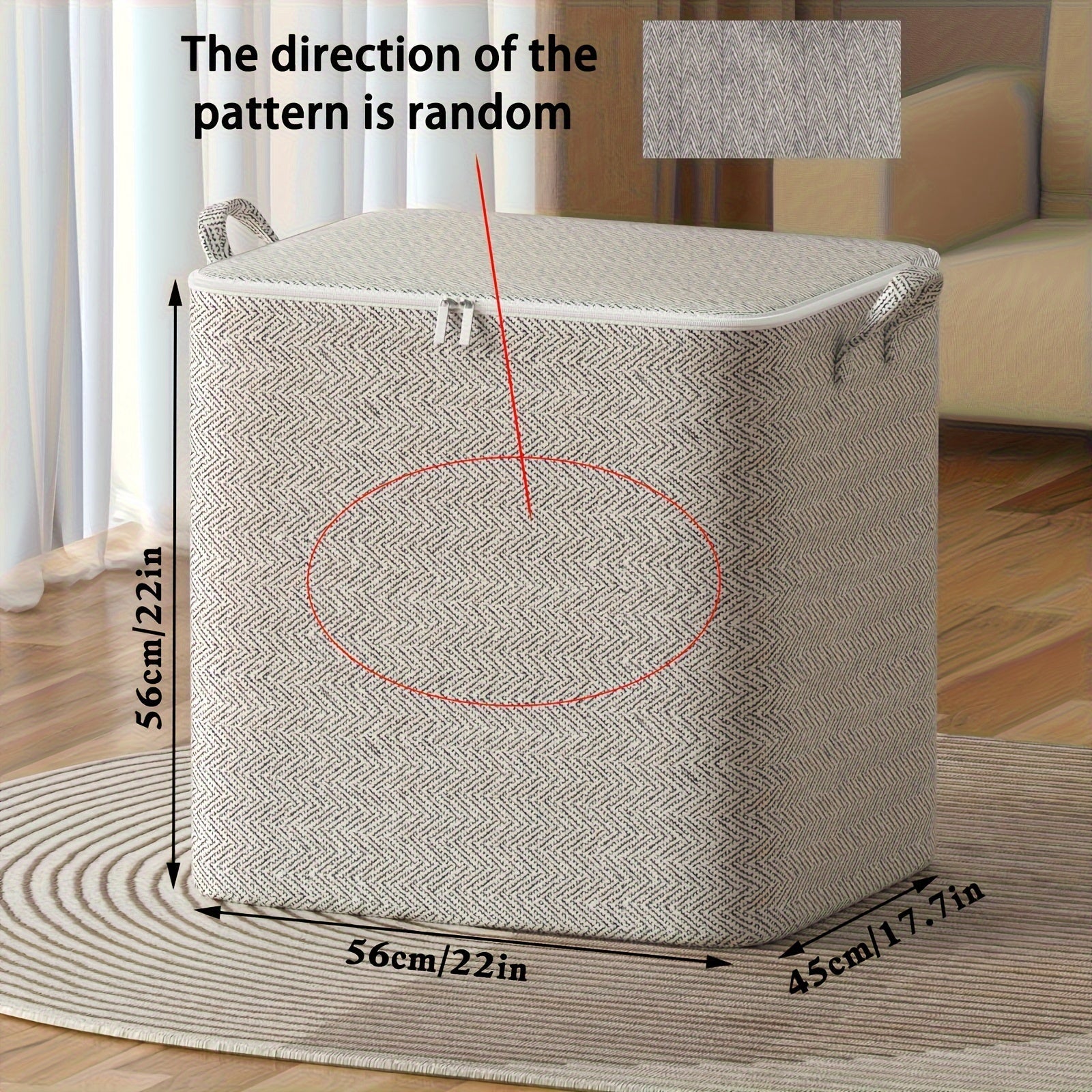 Dustproof Storage Bag for Wardrobe Clothes Quilts Toys Organizing