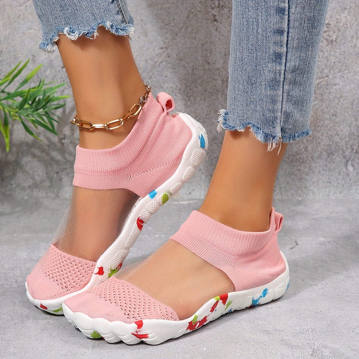 Women’s Casual Sports Shoes for Indoor Training, Water Wading, and Jogging