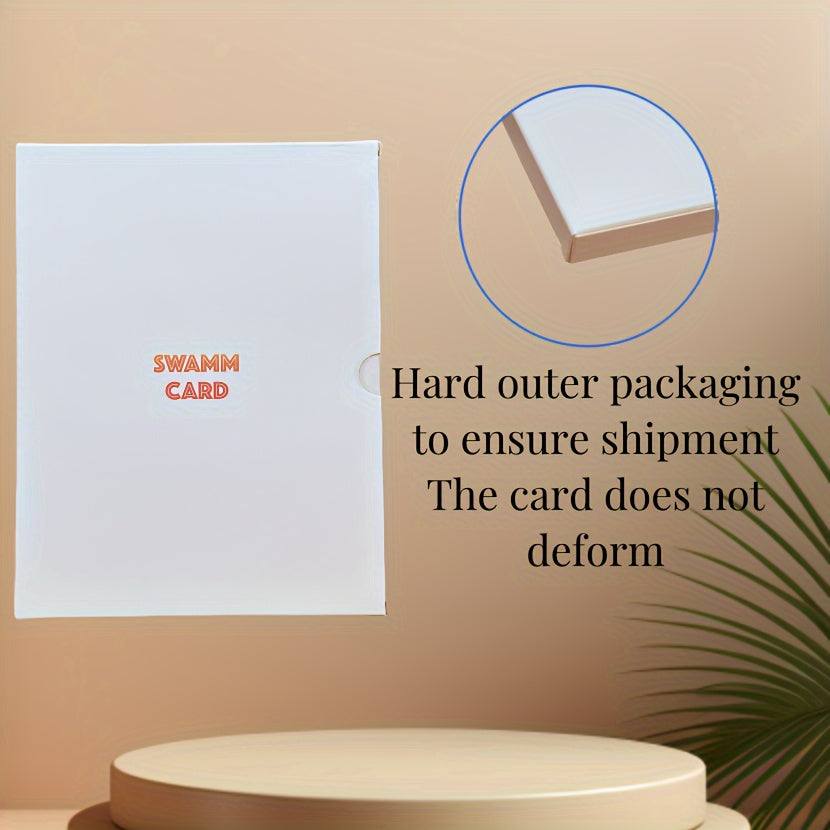 SwammCard 3D открытка с бабочками и ромашками - Идеально для различных случаев - Уникальный и запоминающийся инструмент для празднования.