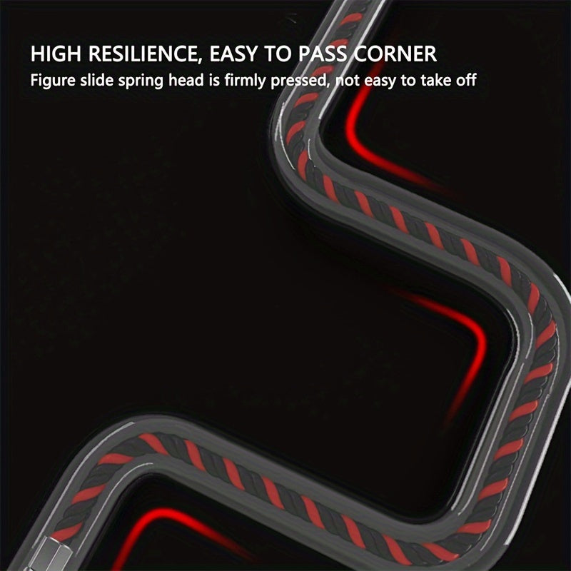 Электрик Инструмент для вытягивания проводов из стали, без плетения, прочный металлический вставитель кабеля