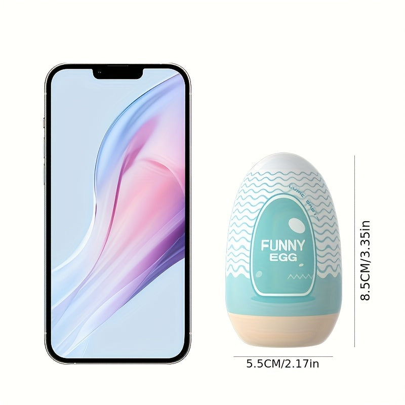 Mini Portable TPE Masturbation Eggs Soft Silicone Female Vagina Stimulating Toys