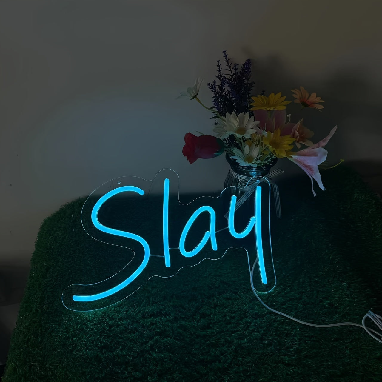 Neon Sign Light for Bedroom Wall Decor USB Powered LED Dorm Cute Bratz Aesthetic