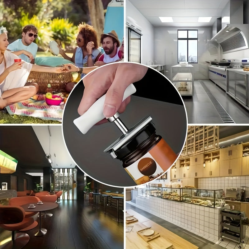 Stainless Steel Jar Opener for Easy Twist Cans and Bottles Kitchen Tool