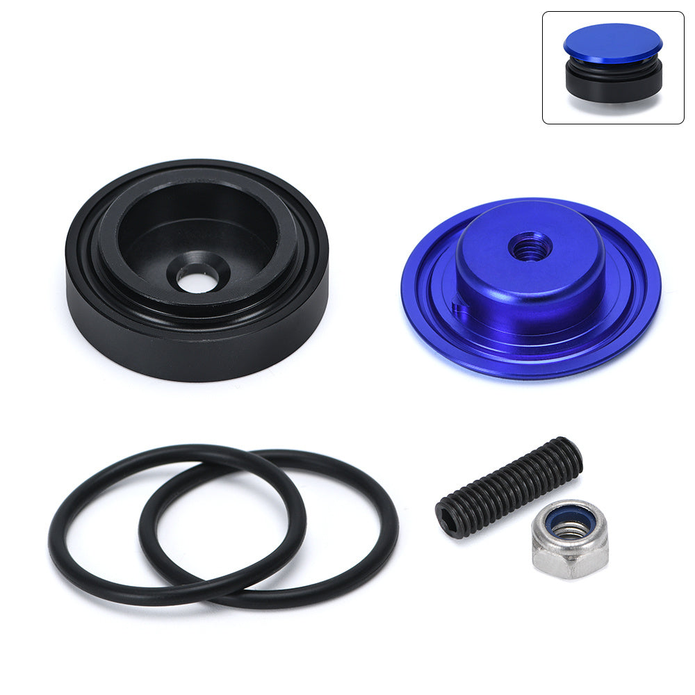 Avtomobil orqa shisha yuvish moslamasini olib tashlash to'plami, alyuminiy plomba qopqog'i, universal avtomobil aksessuarlari