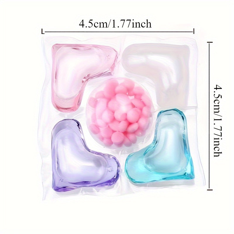 30pcs Multi-Purpose Laundry Beads Softening Fabrics Fresh Scent Color-Coded for Apartments Dorms