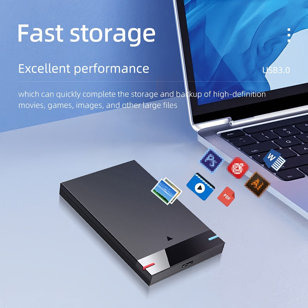320GB Portable External Hard Drive USB 3.0 for PC Laptop Smartphone Data Storage