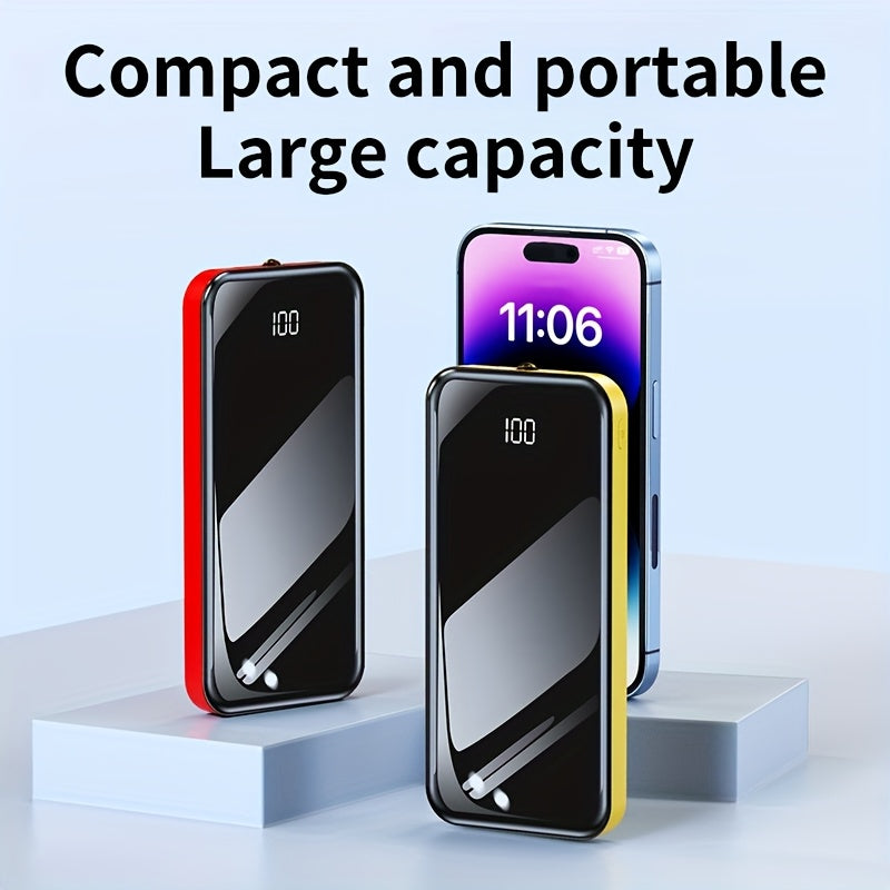 20000mAh Power Bank with 22.5W Fast Charging LED Display Dual Input Portable