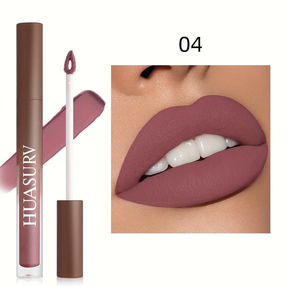 Women's Velvet Matte Liquid Lipstick 19 Shades Long-Lasting, Rich Color