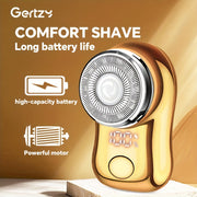 Men's Mini Portable Electric Shaver USB Rechargeable Beard Razor
