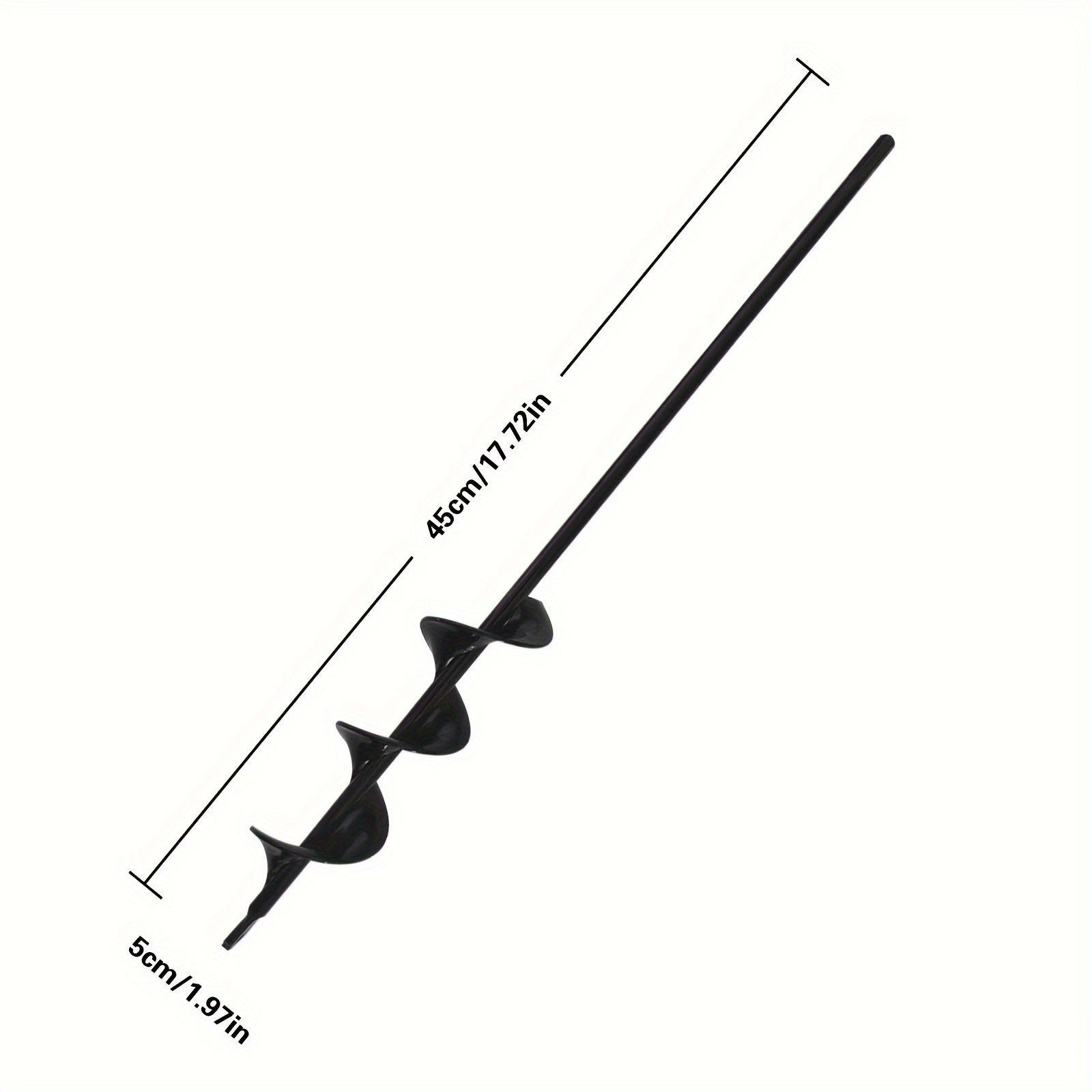 Garden Drill Bit for Planting, Soil Loosening, Gardening Tool