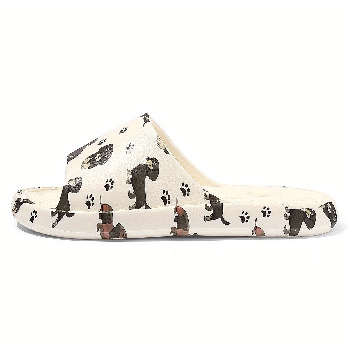 Women's Dachshund Slippers Unisex Plus Size Casual House Shoes Non-Slip Outdoor