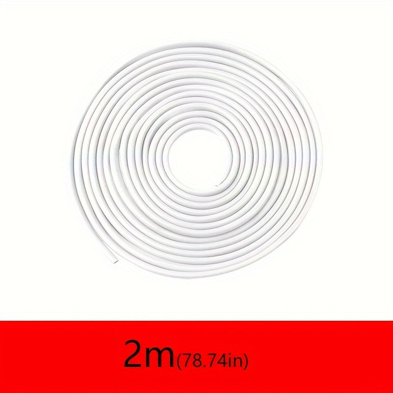 Universal Car Door Edge Protector Rubber Scratch Guard Clear Trim Molding