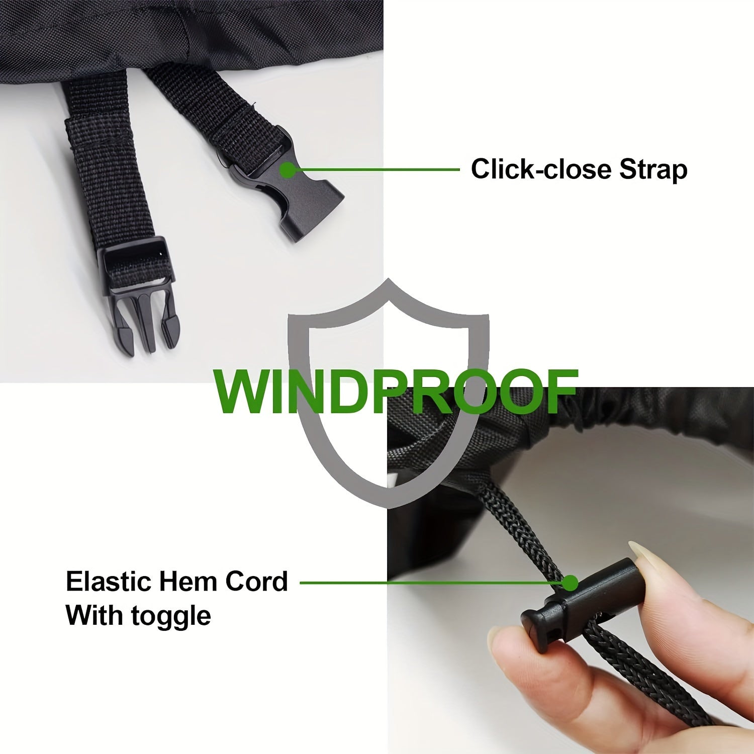 Waterproof Weather-Resistant Cover for Outdoor Air Conditioners 97x97x102cm