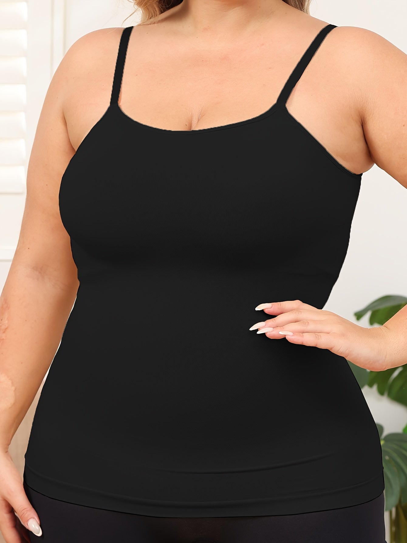Women’s Plus Size Seamless Breathable Yoga Tank Top Pack Tummy Control