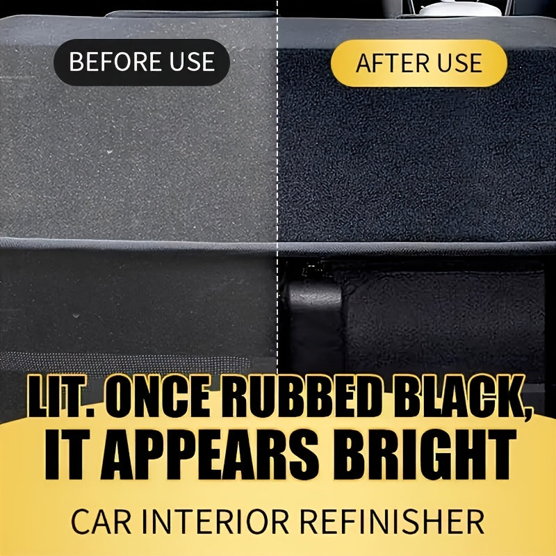 Car Interior Leather Care Wax Polish for Dashboard Seat Plastic Tire Maintenance