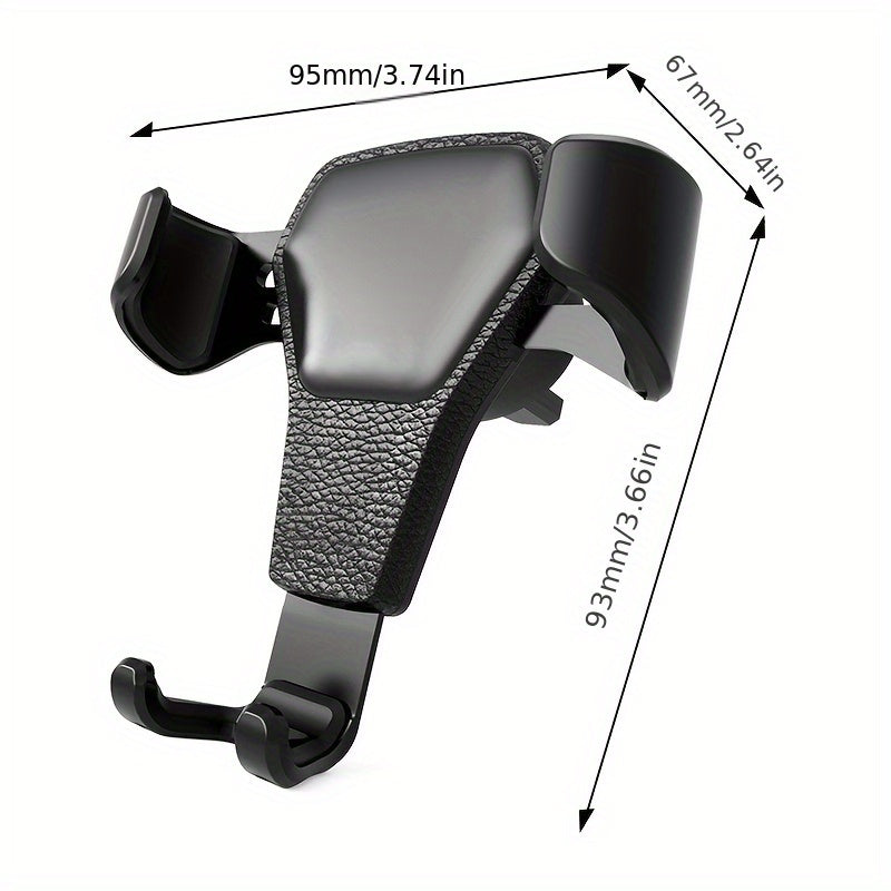 Universal Car Phone Mount Gravity Air Vent Clip Adjustable Smartphone Holder