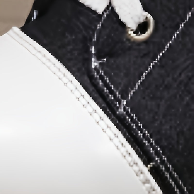 Женские демисезонные ботинки из денима до середины икры, повседневные, однотонные, с круглым носком, шнуровкой, резиновой подошвой