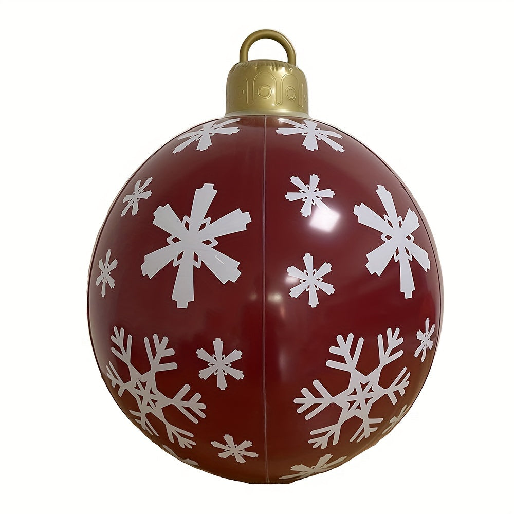 Inflatable Christmas Balls PVC Ball Decorations for Gardens and Entrance Halls