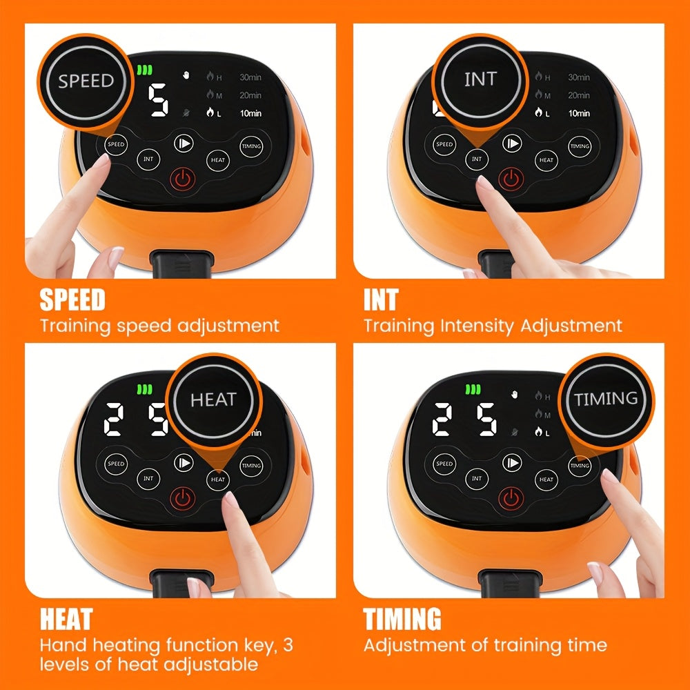 Guantes de rehabilitación con función de mano calentada, ajustable en fuerza, recargables, control por voz