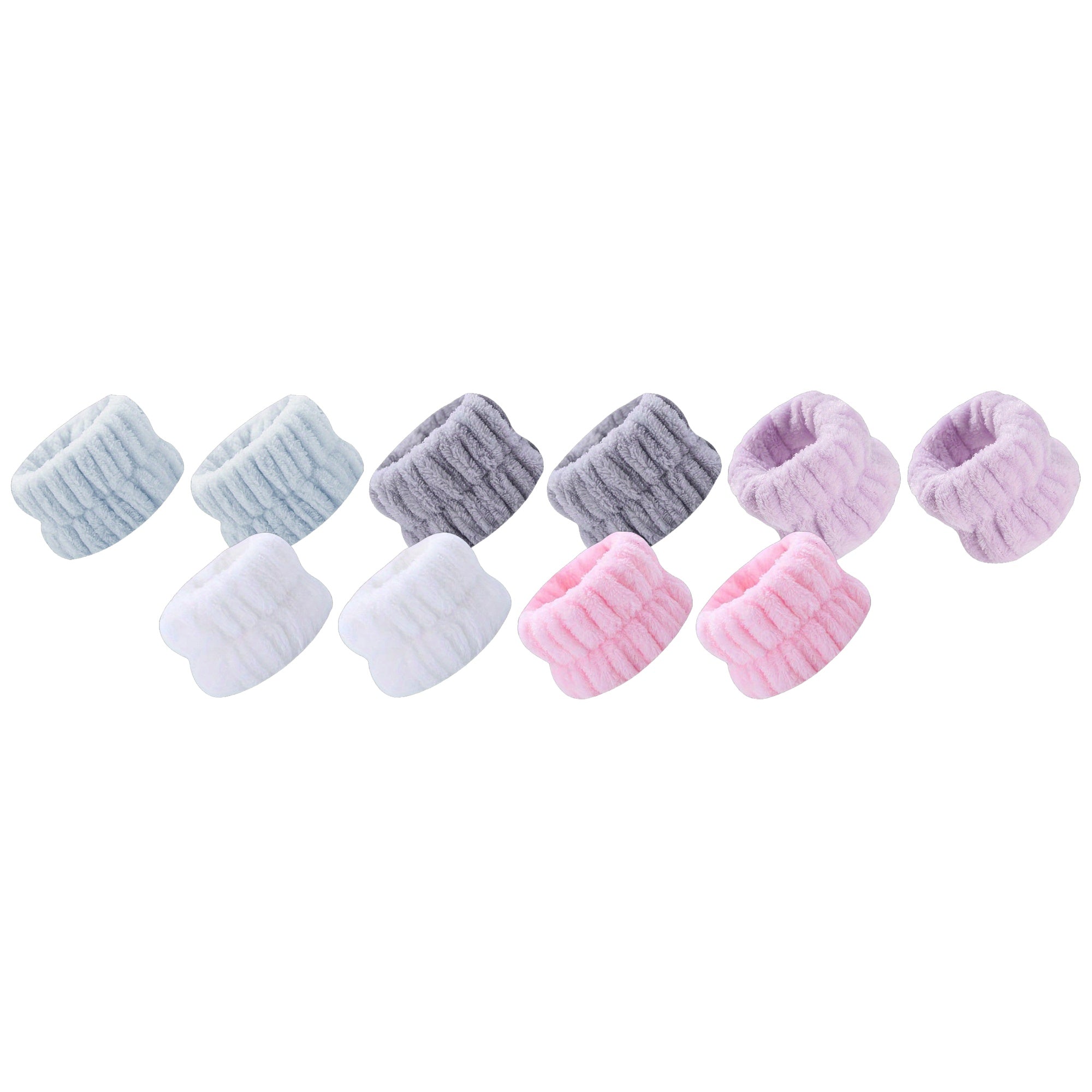 Women Girls Reusable Microfiber Face Wash Wrist Strap for Yoga Running Exercise