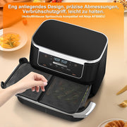 Silicone splatter guard for air fryer foldable non-foldable mesh liners for mess-free cooking