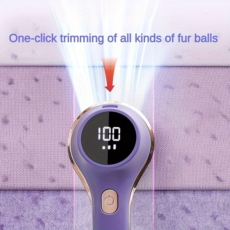 Electric Fabric Shaver Rechargeable Portable Lint Cleaner for Clothes Upholstery