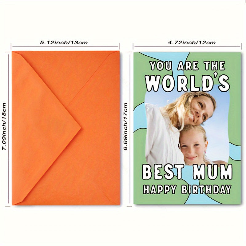 Handmade Mother's Day Card for Mom Personalized Birthday Celebration Greeting Card