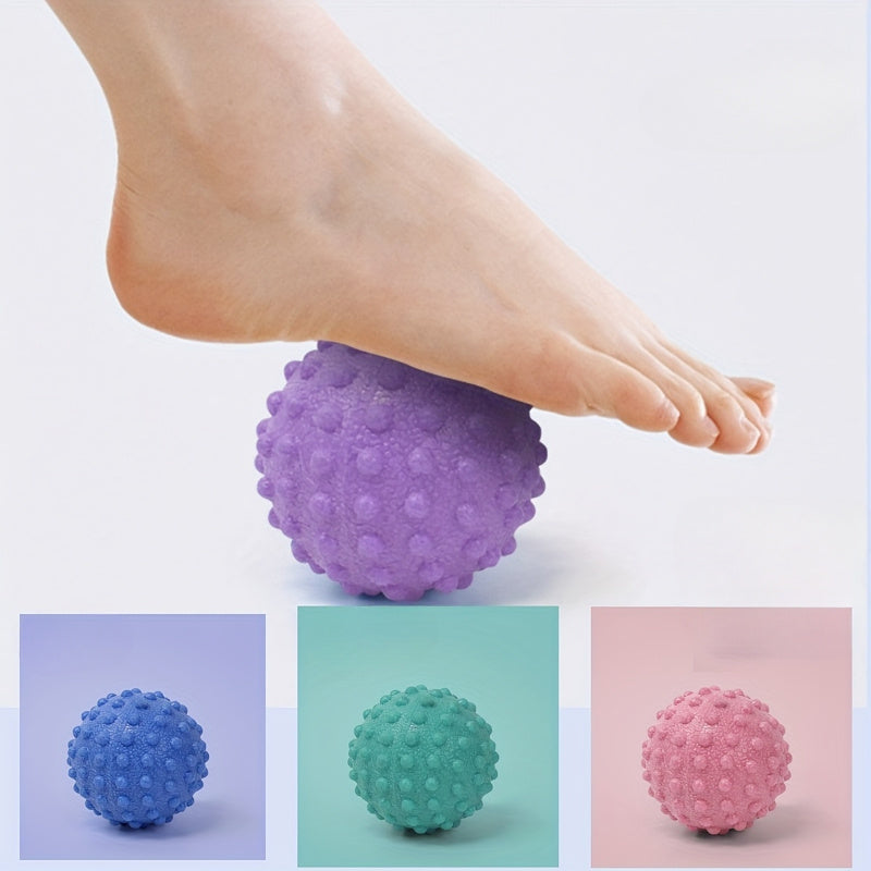 Qo'lga olinadigan TPE Fascia to'p massaj roliki oyoq va oyoqni bo'sashtirish uchun