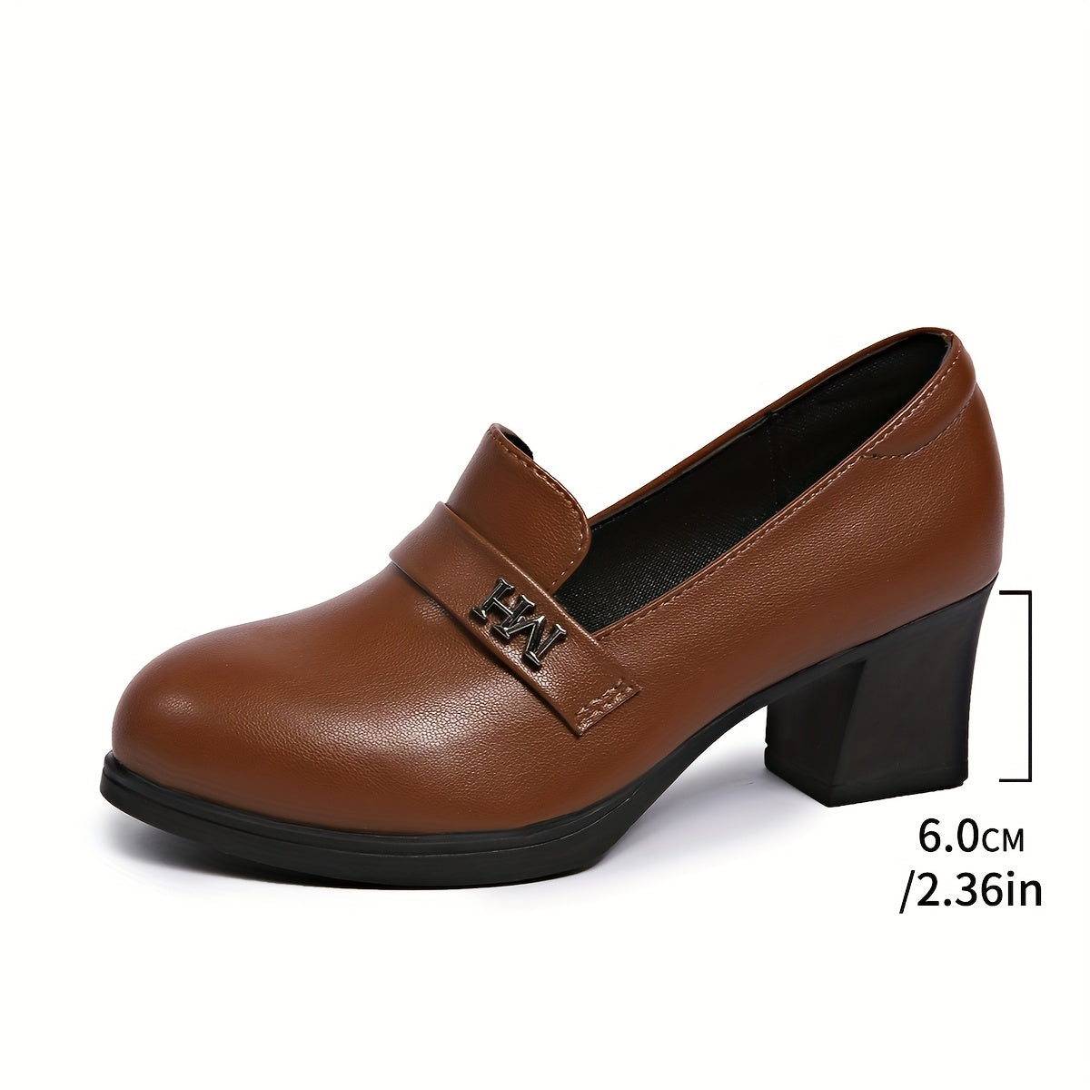 Women's Block Heels Comfortable Versatile Dress Shoes