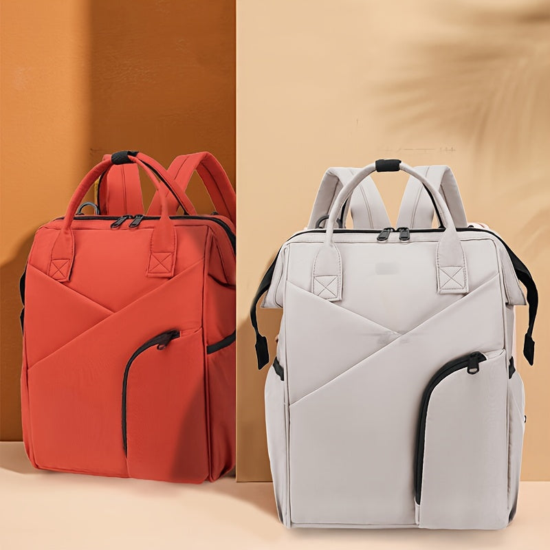 Diaper Bag for Moms Water-Resistant Stroller Attachment Large Capacity Stylish Backpack