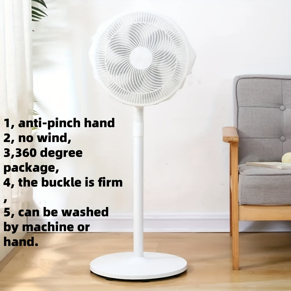 Electric Fan Cover Dust Moisture Protection Safety Cover for Fans