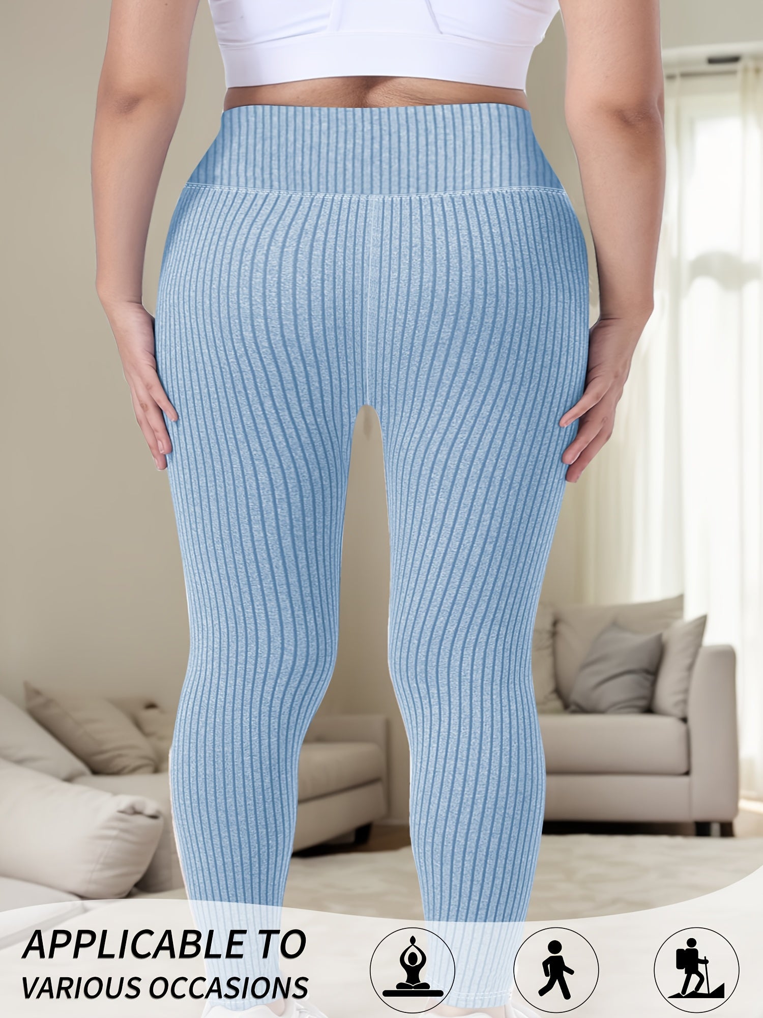 Women's Solid Color High Waist Seamless Yoga Leggings